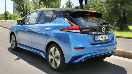 Nissan Leaf e+ ha una velocità massima di 157 km/h