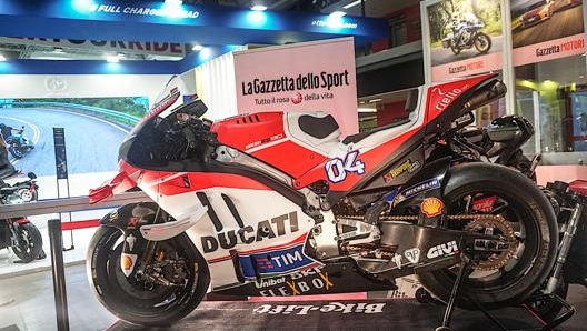 Eicma 2019, lo stand della rosea