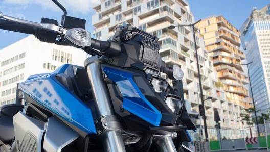 Il nuovo design di Suzuki, moderno e affilato