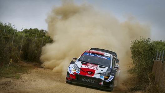 Elfyn Evans al Rally Italia Sardegna