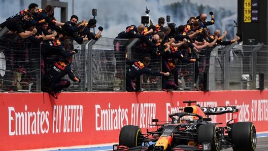 Max Verstappen, vincitore a Le Castellet. Afp