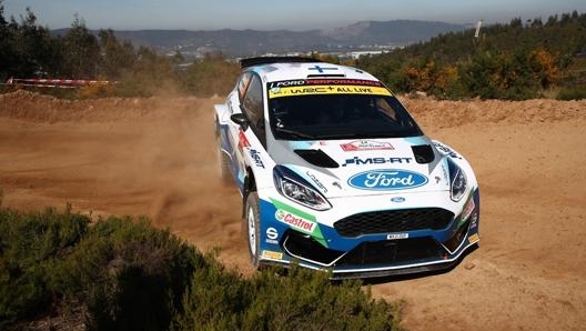 La Ford Fiesta M-Sport di Teemu Suninen