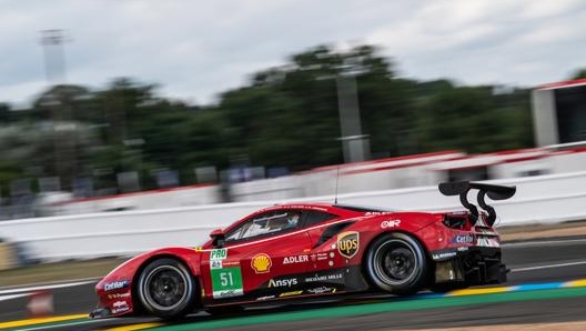 La Ferrari 488 Gte Evo numero 51 di Pier Guidi-Calado-Ledogar