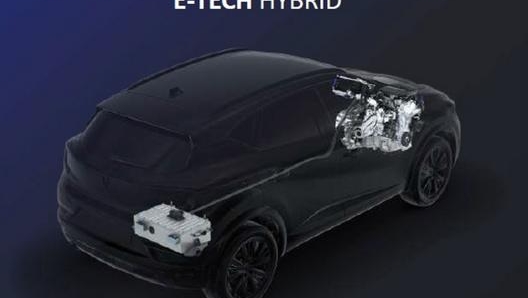 Il sistema ibrido con architettura serie-parallelo prevede un motore benzina da 1,6 litri e due motori elettrici alimentati dalla batteria da 1,2 kWh