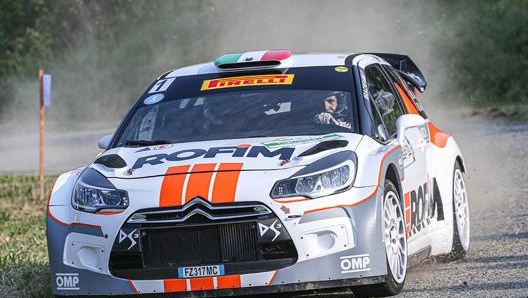 Luca Pedersoli su Citroen DS3 Wrc