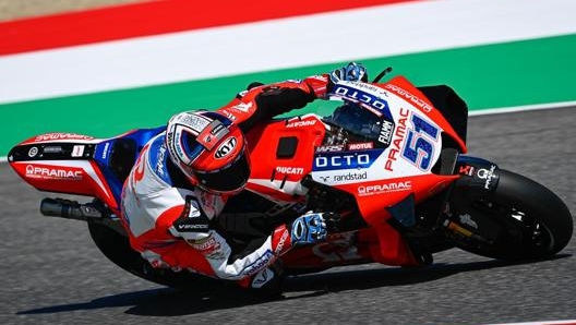 Pirro al GP d’IItalia al Mugello 2021 con la Ducati Pramac