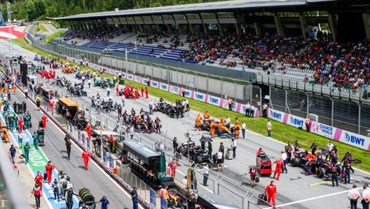 Il pubblico austriaco alla doppia gara sul Red Bull Ring