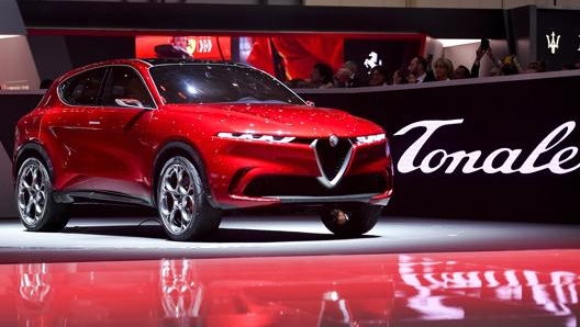 Al Salone di Ginevra  stato presentato il primissimo prototipo dellAlfa Romeo Tonale