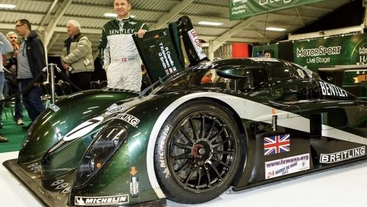 Il prototipo Bentley Speed 8 con cui Kristensen vinse la Le Mans del 2003