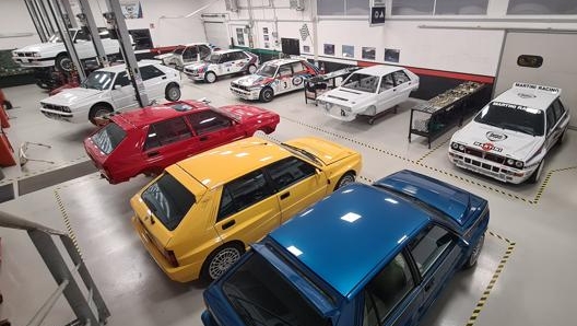 Ecco l’officina dove Miki Biasion restaura le Lancia Delta