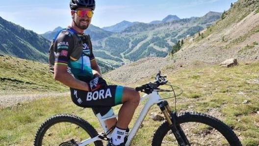 Sagan ha optato per la Mountain Bike anche in altre occasioni per rilassarsi e prepararsi alle gare (foto @petosagan)