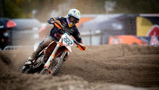 Tony Cairoli a Lommel nel 2020. Afp