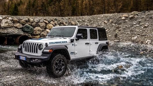 Wrangler 4xe conta sulla risposta istantanea del motore elettrico