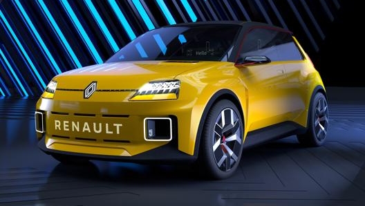 La concept di renault 5 elettrica mostrata lo scorso gennaio