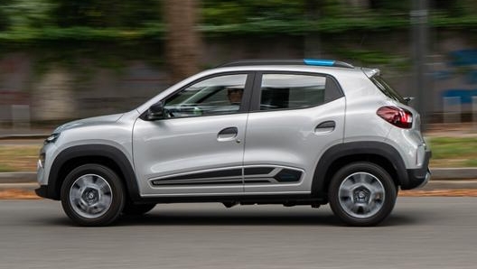 Le ruote della Dacia Spring sono da 14 pollici