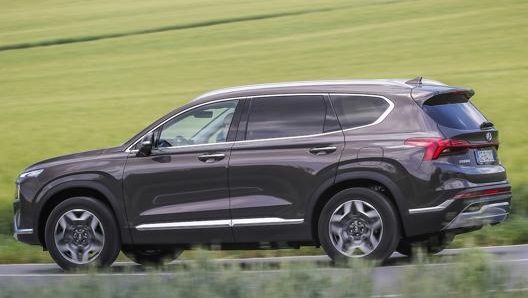 Hyundai Santa Fe Phev è costruita su una nuova piattaforma