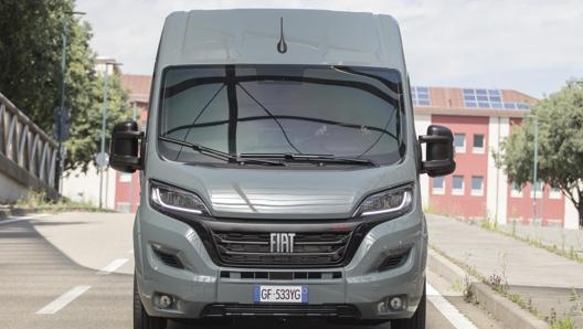 Visuale frontale del nuovo Ducato 2021