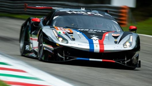 La Ferrari 488 Gte numero 83 (AF Corse) di Perrodo-Nielsen-Rovera