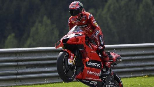 Con Bagnaia è ancora viva la suggestione di un pilota italiano che vinca il Mondiale su una moto italiana, la Ducati