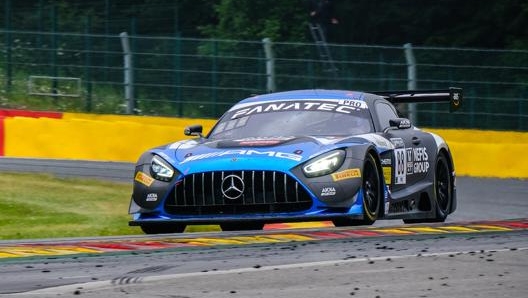 La Mercedes-Amg GT3 di Raffaele Marciello. SRO/Dirk Bogaerts Photo