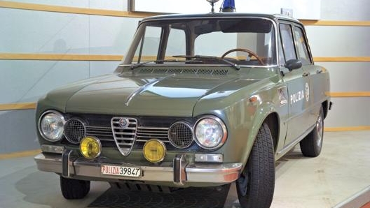 L'Alfa Romeo Giulia della Polizia di Stato