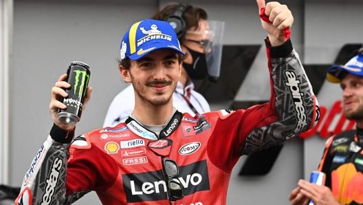 Francesco Bagnaia, adesso al secondo posto della classifica piloti dietro Fabio Quartararo