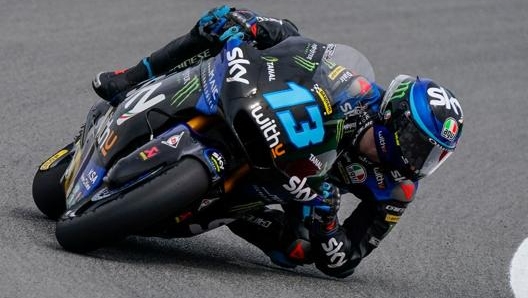 Celestino Vietti, protagonista in Moto 2