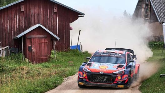 Ott Tanak al Rally d’Estonia 2021