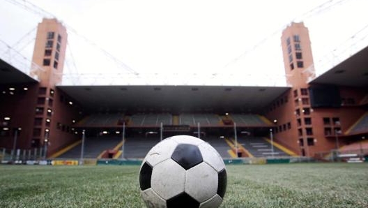 Lo stadio Marassi di Genova. Ansa