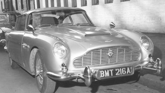 Ecco la Aston Martin DB5 usata da Sean Connery  in Agente 007 missione Goldfinger