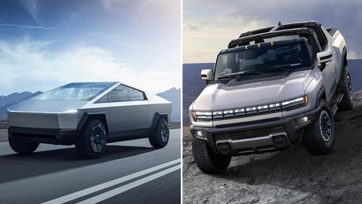 Tesla Cybertruck e Hummer Ev pronte alla sfida