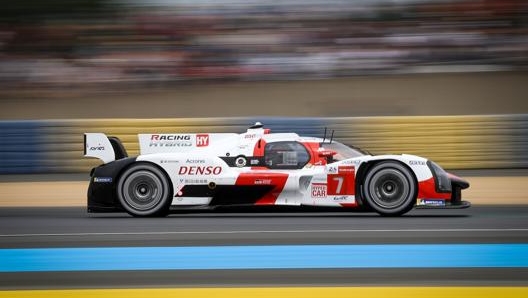 L’hypercar GR010 Hybrid numero 7 di Toyota Gazoo Racing