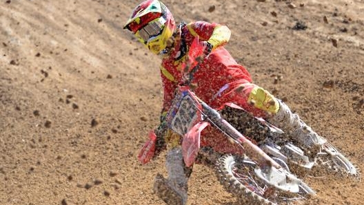 Tim Gajser  in azione