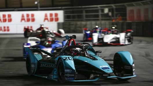 Una fase del Mondiale Formula E 2021. Getty