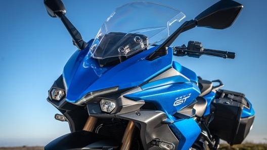 Il design della nuova Suzuki Gsx-S1000Gt è stato collaudato anche in galleria del vento