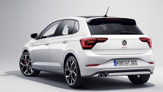 Sul portellone di Volkswagen Polo spicca la scritta Gti