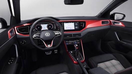 L’abitacolo della Volkswagen Polo Gti