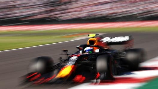 La Red Bull di Perez. Getty