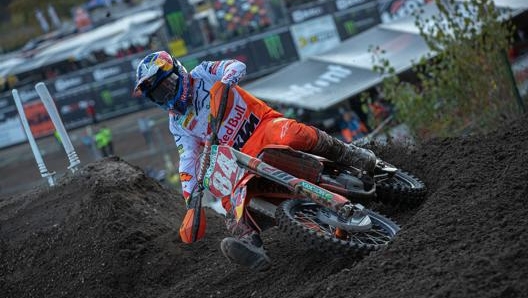 Herlings ha vinto anche psicologicamente. Foto: Ray Archer/Ktm Media