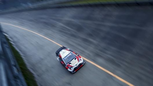 Sébastien Ogier su Toyota GR Yaris a Monza nel 2020