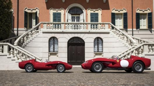 La Ferrai Testa Rossa piccola e la grande