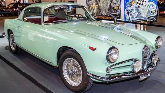 L’Alfa Romeo 1900C Super Sprint di Touring esposta dall’Aci Storico a Milano AutoClassica 2021