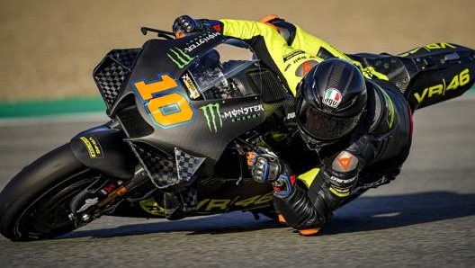 Luca Marini ha percorso 56 giri totali