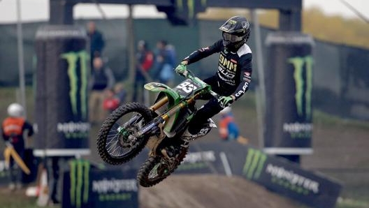 Lucas Coenen, vincitore dell’ultimo round stagionale con la Kawasaki Bud