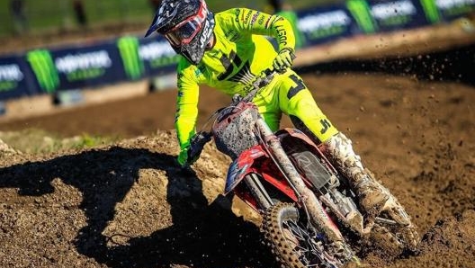 Kevin Horgmo (Gas Gas), secondo in campionato EMX250