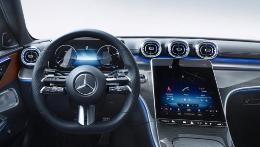 Gli interni di Mercedes Classe C