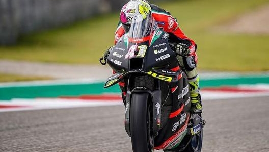 Espargaro si è tolto la soddisfazione di conquistare un podio con Aprilia a Silverstone (foto @aleixespargaro)