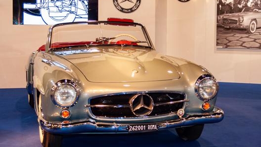 La Mercedes 190 SL appartenuta a Gina Lollobrigida