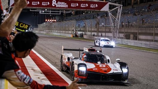 La Toyota GR010 Hybrid numero 8 vincitrice in Bahrain