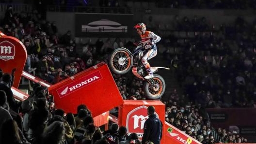 Il catalano di Repsol Honda ha chiuso davanti a Gabriel Marcelli di Montesa e ad Adam Raga di Trrs